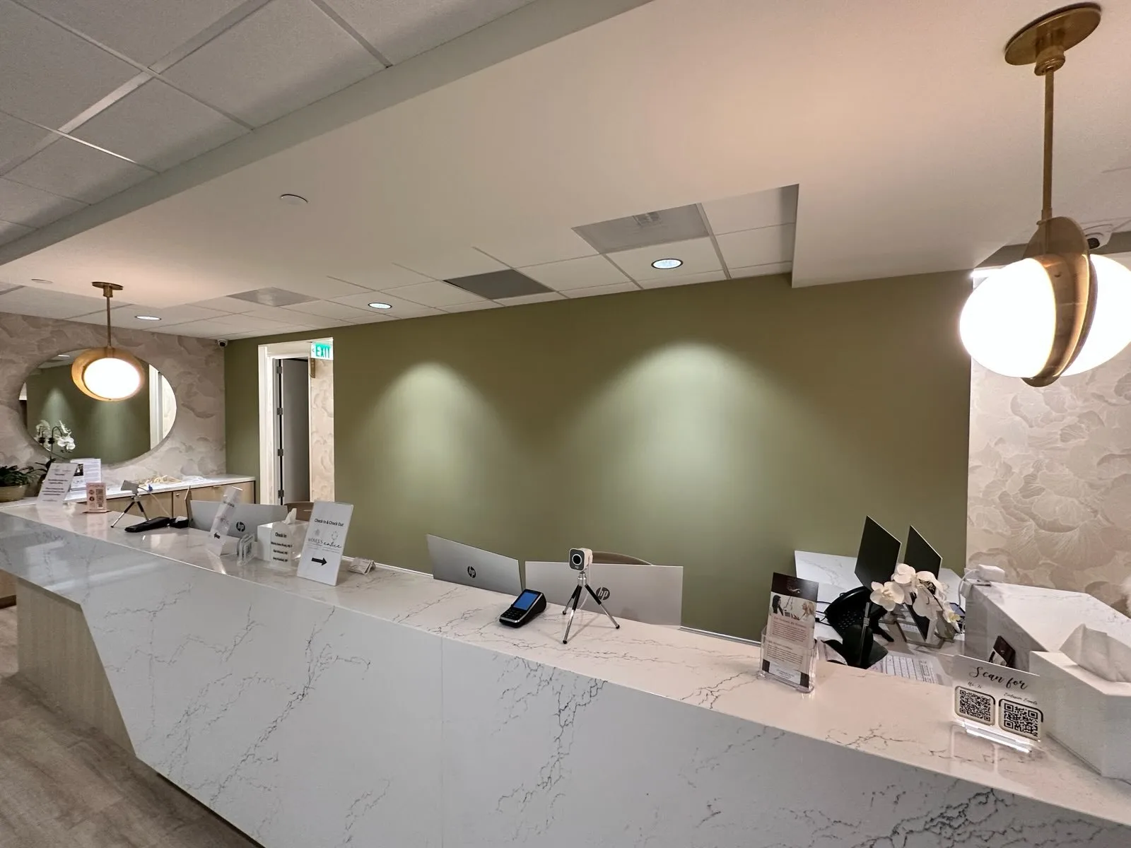 Commercial Wallpaper Installation in Michigan
